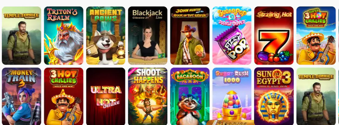 posido casino spellen